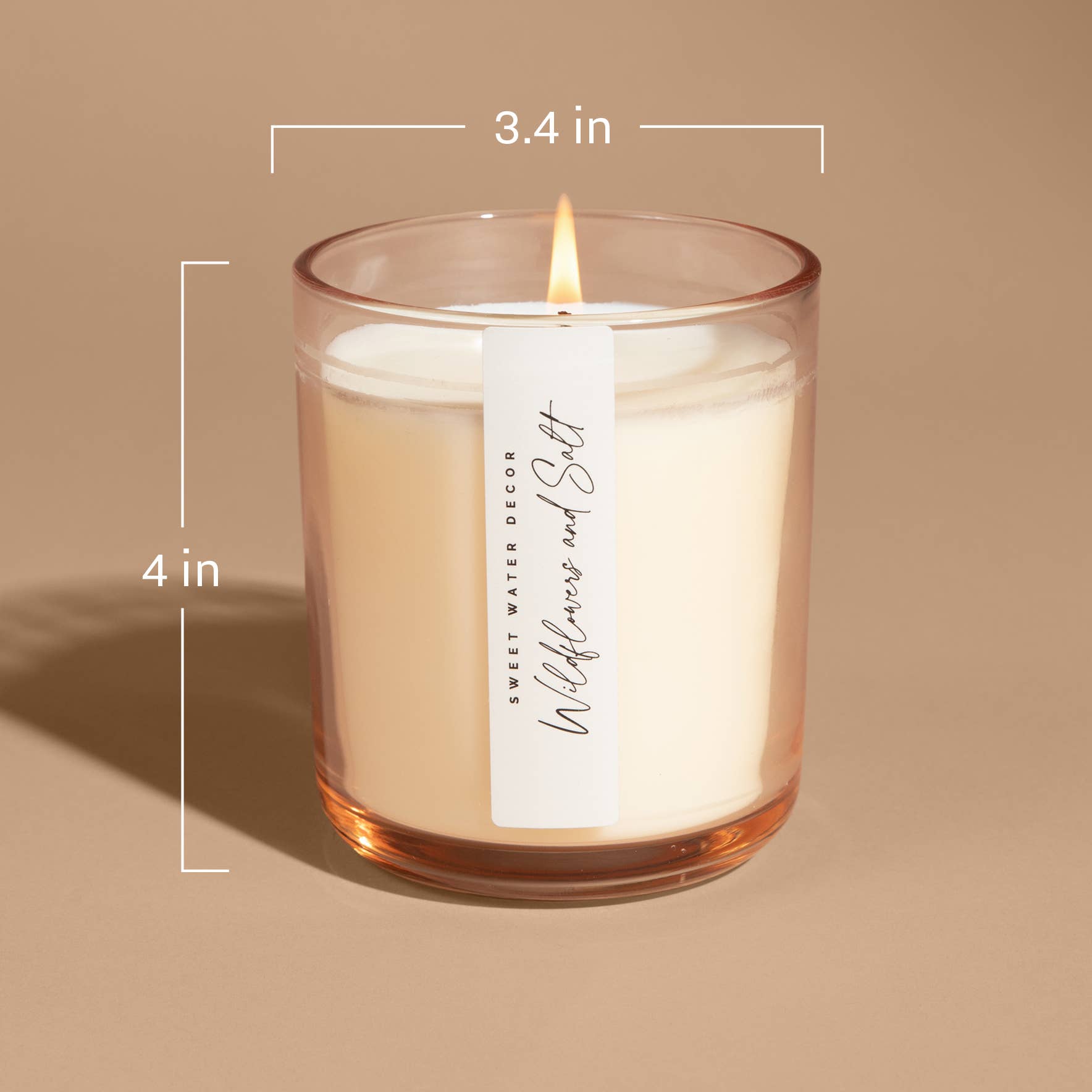 Coastal Lemon 12 oz Candle - HER Home Design Boutique